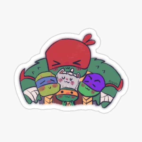 ROTTMNT Comic Sticker