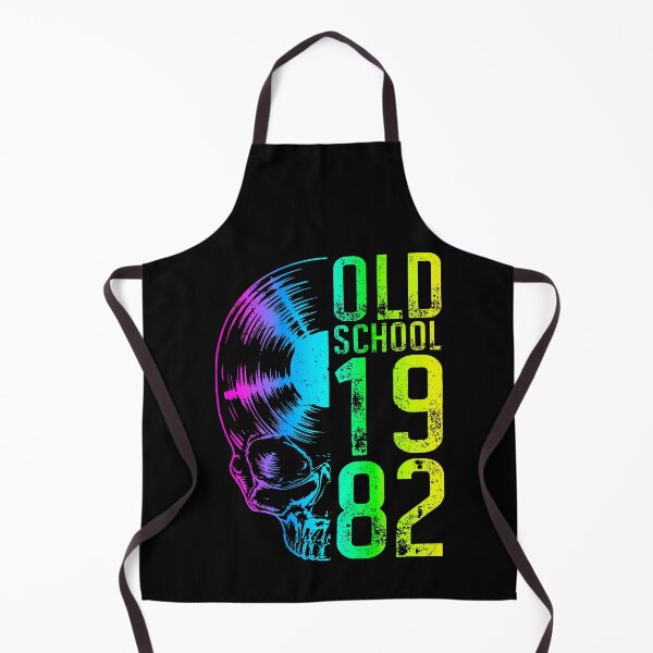 Artikelvorschau, Old School 1982 Vintage Vinyl Record Lover Gothic Skull LP entworfen und verkauft von GrandeDuc.