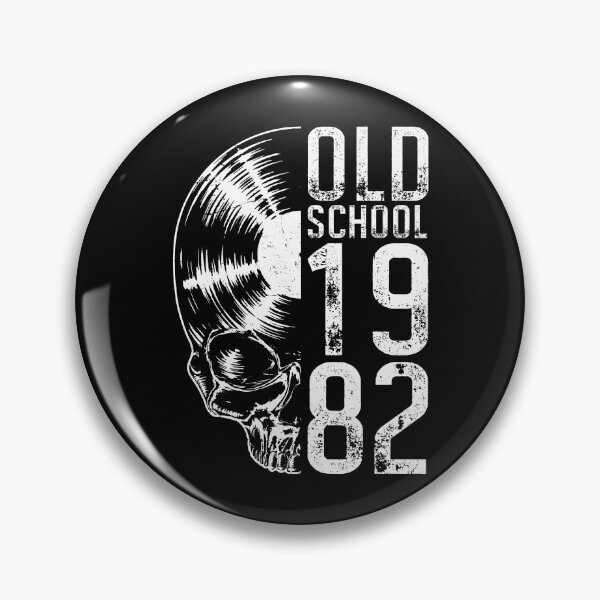 Artikelvorschau, Old School 1982 Vintage Vinyl Record Lover Gothic Skull LP entworfen und verkauft von GrandeDuc.