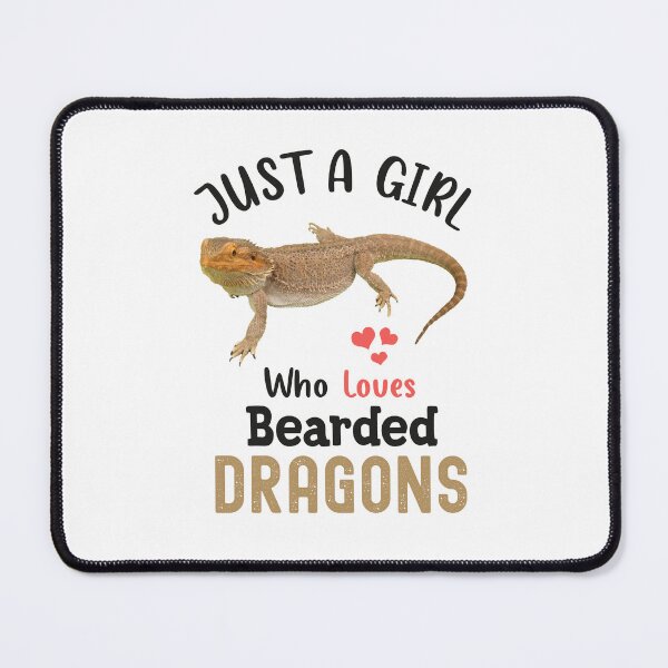 Item preview, just a girl who loves bearded dragons, dragon lover tee designed and sold by PRINTED ..
