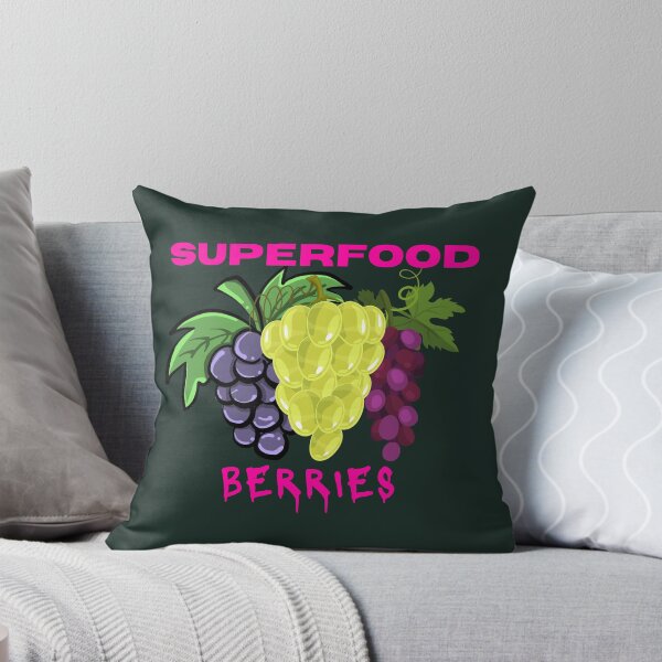 Item preview, Super Food Berries - Cute Colorful Typography designed and sold by SBWorld.