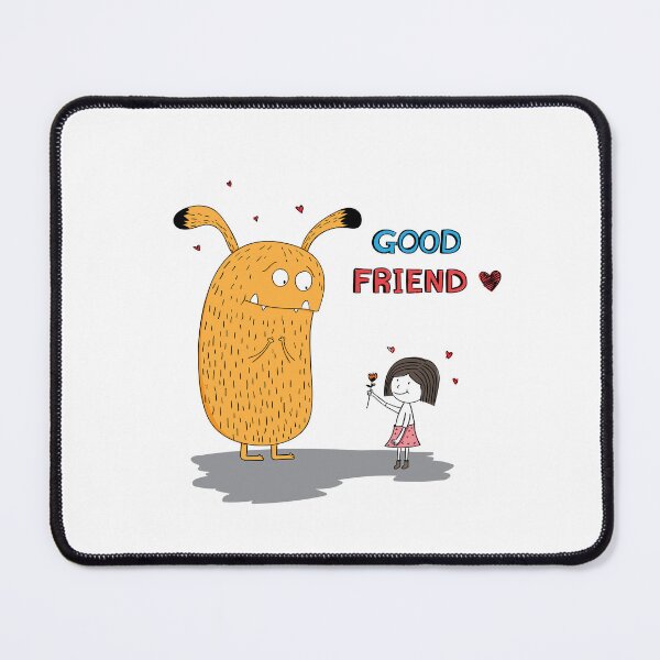 Item preview, My best friend is a monster designed and sold by KseniaDr.