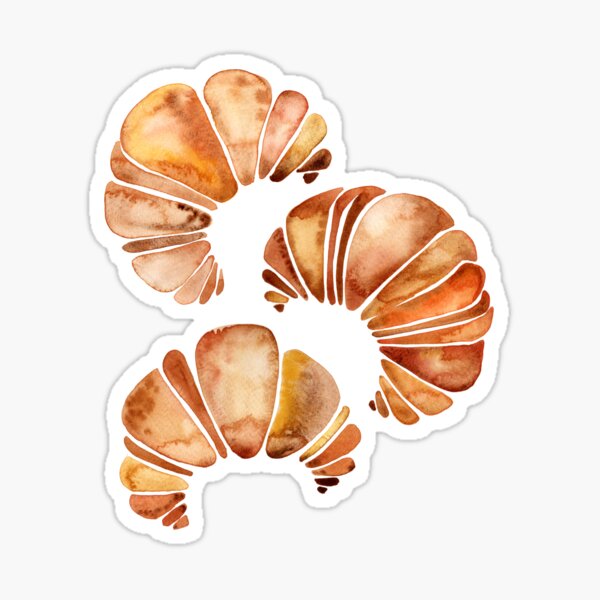 Croissant Collection Sticker
