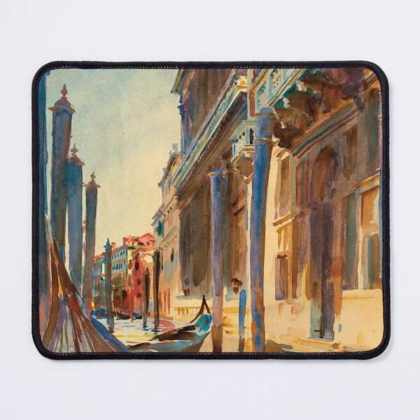 Item preview, Gondola Moorings on the Grand Canal John Singer Sargent  designed and sold by fivo.