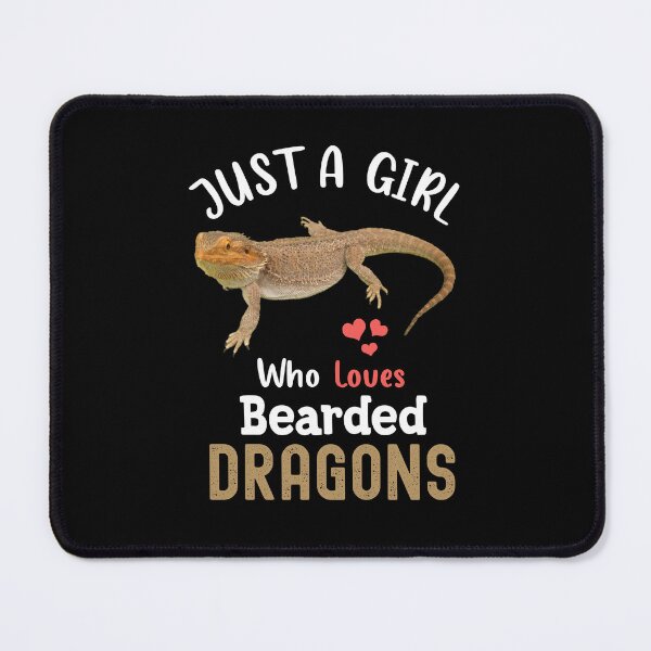Item preview, just a girl who loves bearded dragons, dragon lover tee designed and sold by PRINTED ..