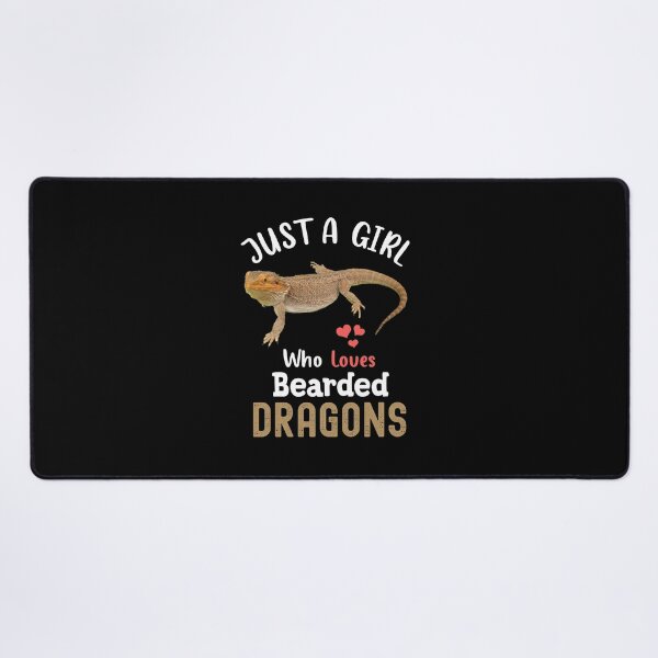 Item preview, just a girl who loves bearded dragons, dragon lover tee designed and sold by PRINTED ..