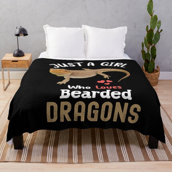 Item preview, just a girl who loves bearded dragons, dragon lover tee designed and sold by PRINTED ..