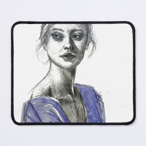 Item preview, Pretty girl in purple designed and sold by Timi Kolozsi.