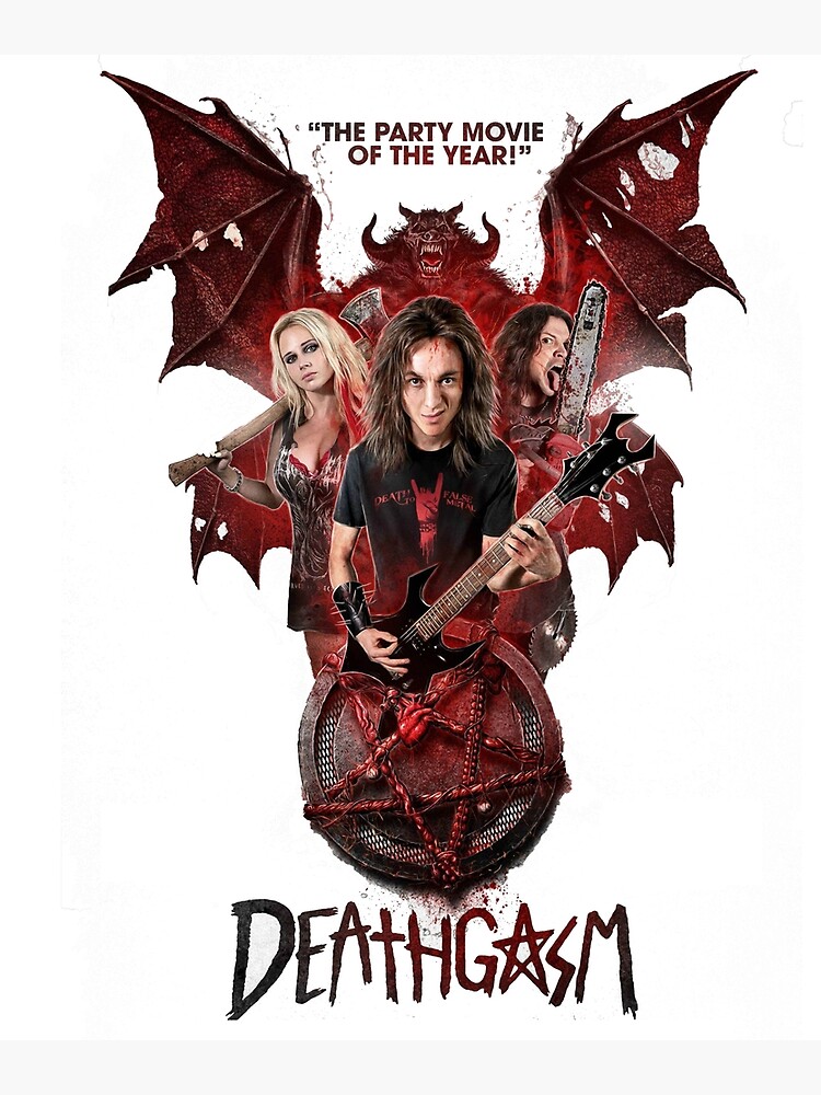 Deathgasm Horror Scariest Movie Vintage 80s Poster For Sale By