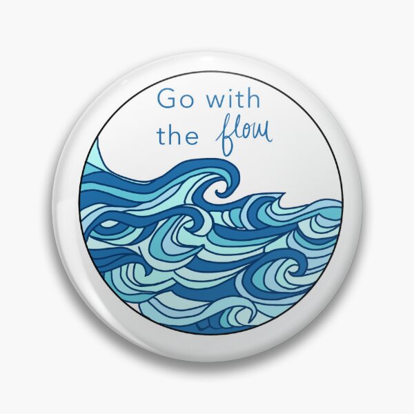 Item preview, Go With The Flow - Waves designed and sold by JesselynsShop.