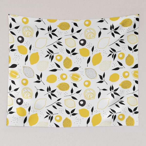 Item preview, Lemon slice pattern summer designed and sold by T-landa.