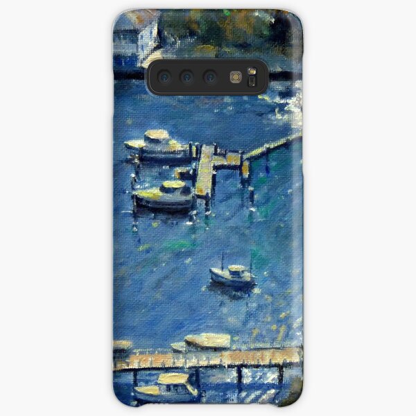 Deep Blue Lavender Bay, Sydney Harbour Samsung Galaxy Snap Case