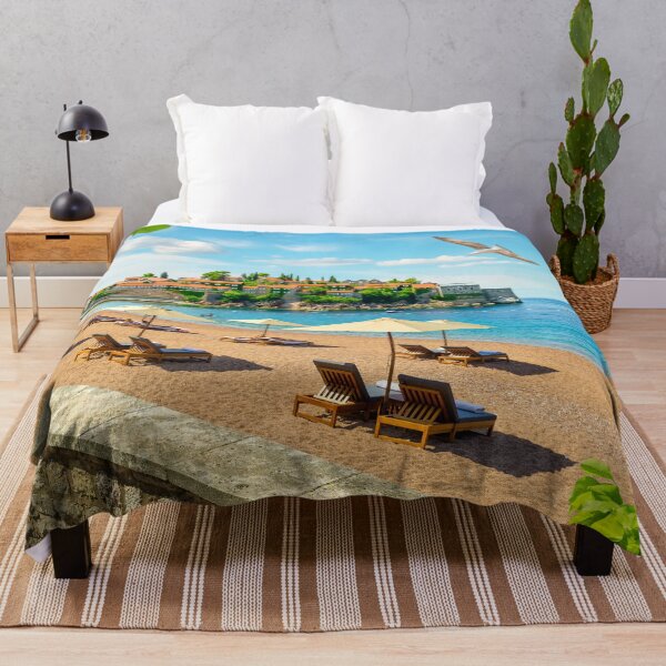 Beach best sale themed blankets