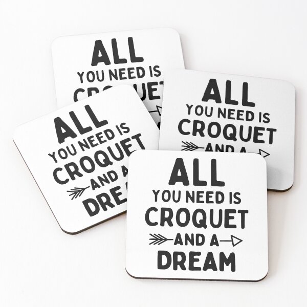 Item preview, All you need is croquet and a dream designed and sold by TheGreenGoat.