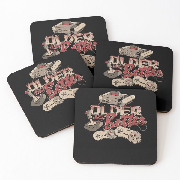 Item preview, Older is Better Funny Classic Video Gamer designed and sold by Nerd Shizzle.