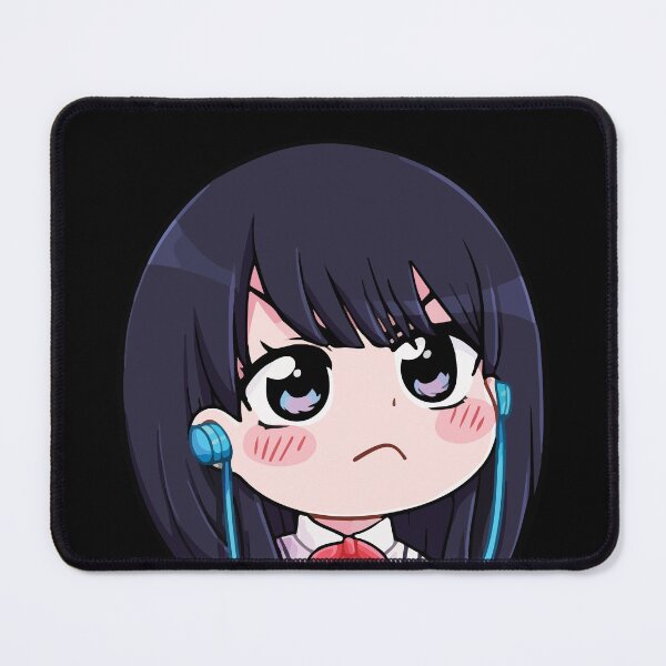 Item preview, Pouting Rikka Chibi Anime Peeker designed and sold by WeeabooClub.