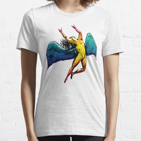 ICARUS THROWS THE HORNS - shiny ***FAV ICARUS GONE? SEE BELOW*** Essential T-Shirt