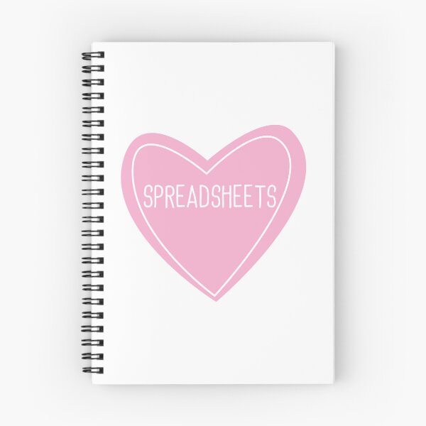 Item preview, Spreadsheets Heart designed and sold by teesaurus.