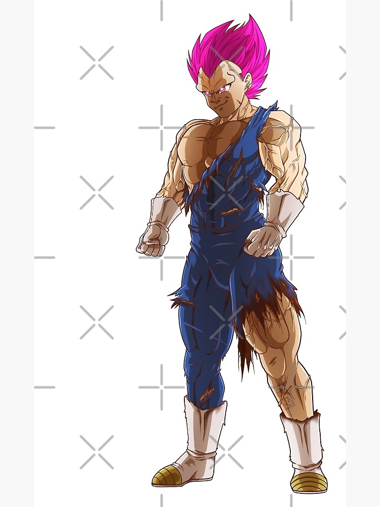 ultra ego vegeta Canvas Print by mikelaurydraw