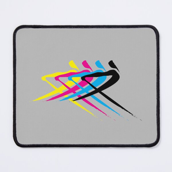 Item preview, Rower in CMYK ink 4 designed and sold by Tam-Ara.