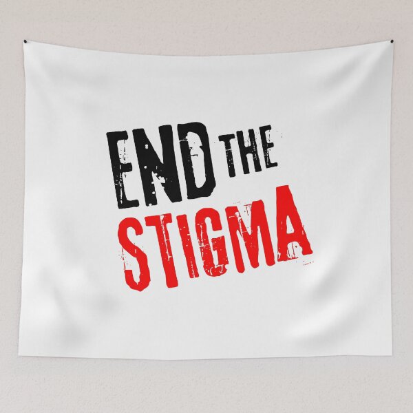 Item preview, Mental Health Awareness - End The Stigma designed and sold by DesignByLeo.