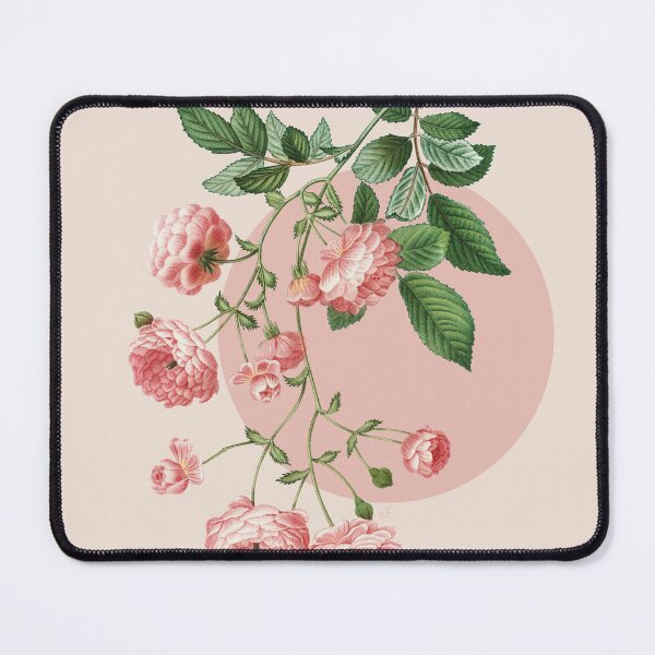 Item preview, floral collage pink designed and sold by ebzil studio.