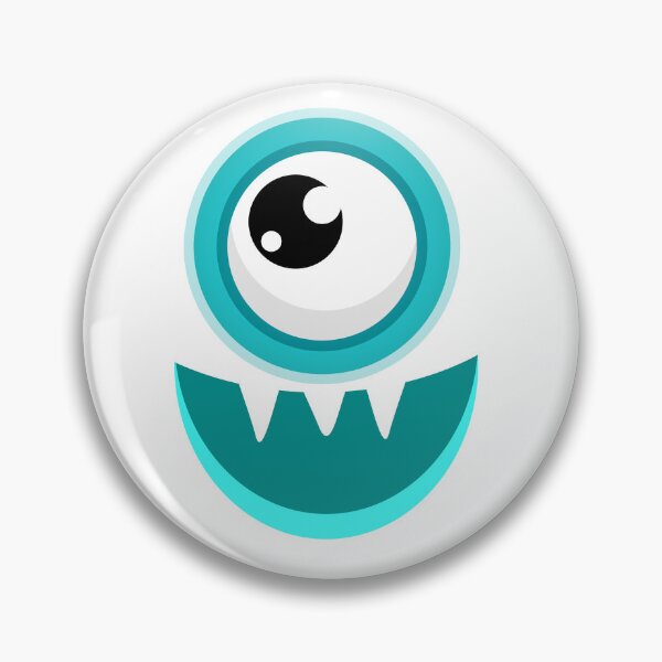 Artikelvorschau, lustiger Cartoonmonster-Gesichtsaufkleber entworfen und verkauft von designsmaster99.