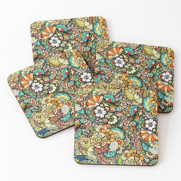 Item preview, pattern cute nature summer flower  blue flowers trendy floral designed and sold by tshirtistic.