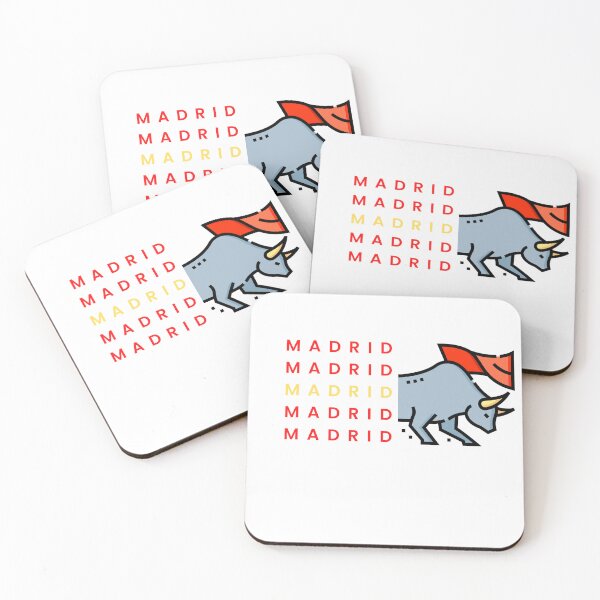 Item preview, Madrid Bull Spain Flag designed and sold by explorecity.