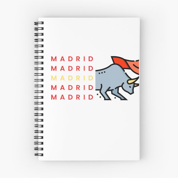 Item preview, Madrid Bull Spain Flag designed and sold by explorecity.