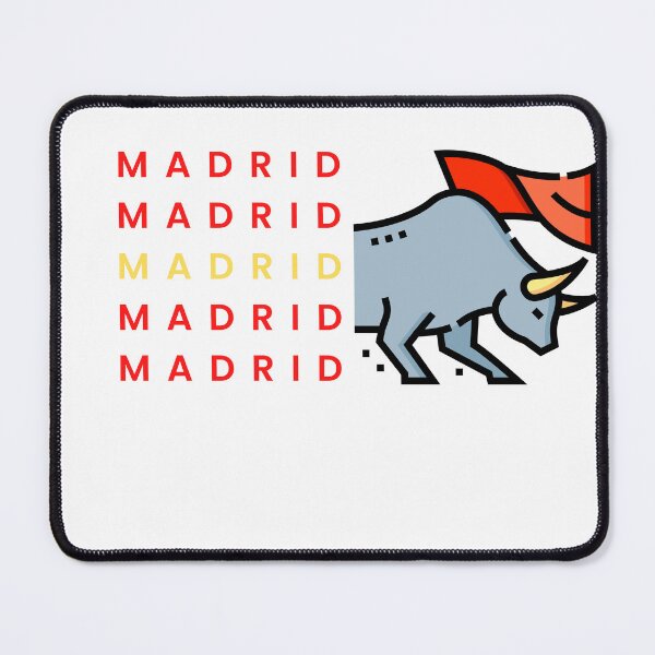 Item preview, Madrid Bull Spain Flag designed and sold by explorecity.