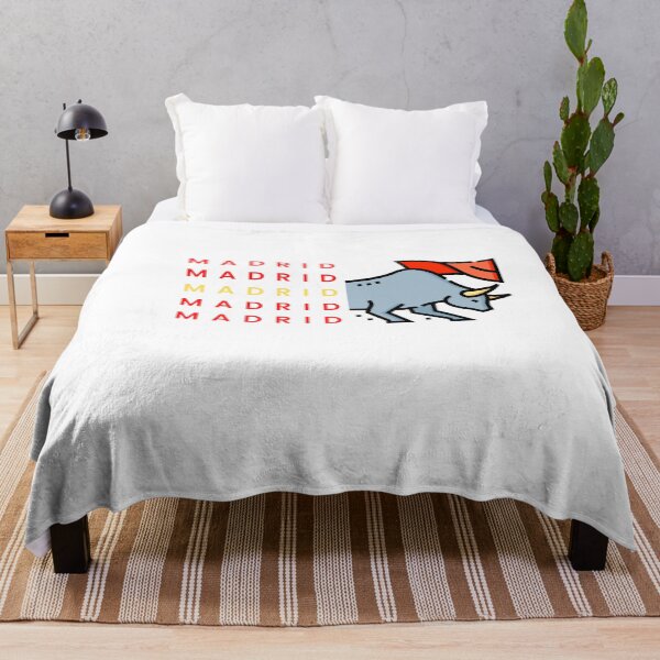 Item preview, Madrid Bull Spain Flag designed and sold by explorecity.