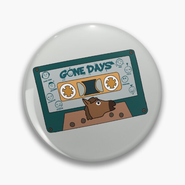Item preview, STRAY KIDS -Gone Days Cute Retro Cassette Tape designed and sold by LilMissRandom17.