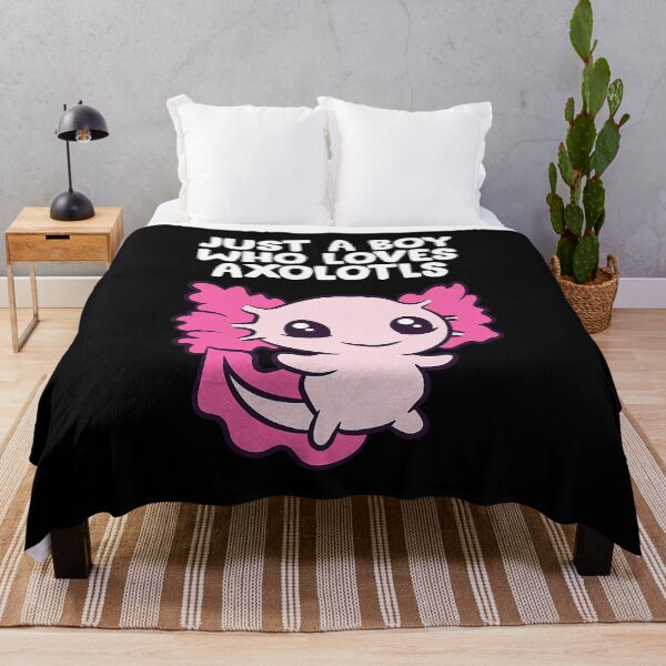 Item preview, Just A Boy Who Loves Axolotls Boys Axolotl designed and sold by MichealExan.