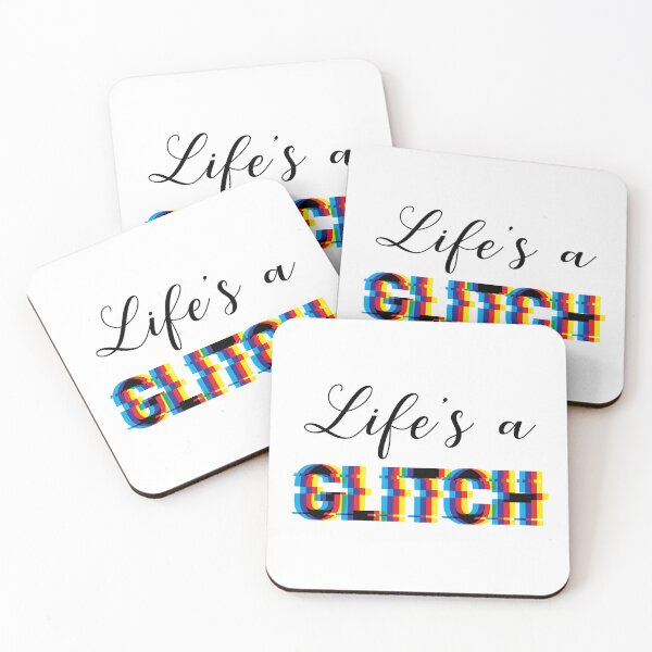 Item preview, Life's A Glitch designed and sold by STUDIO-72.