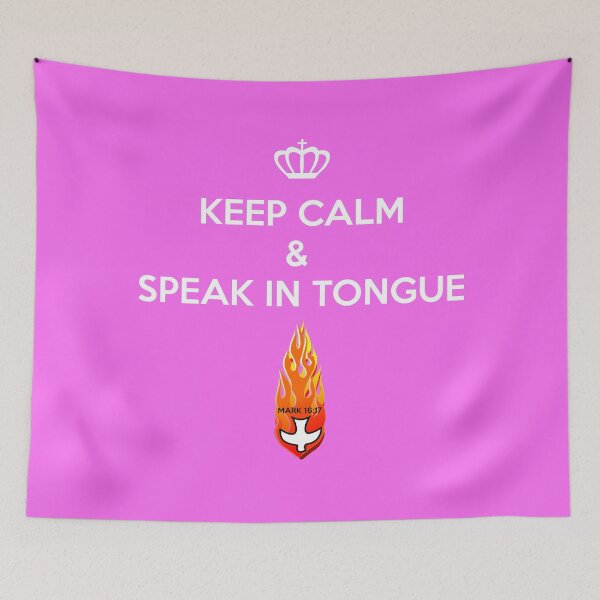 Item preview, Keep Calm & speak in tongue (2) designed and sold by Warih.