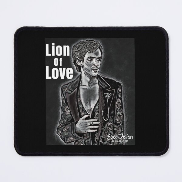 Item preview, Eurovision Song Contest the story of Fire Saga - Lion of love designed and sold by Monkyra.