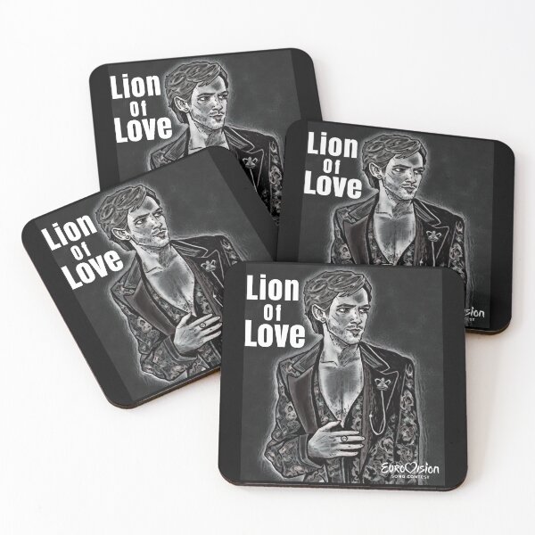 Item preview, Eurovision Song Contest the story of Fire Saga - Lion of love designed and sold by Monkyra.