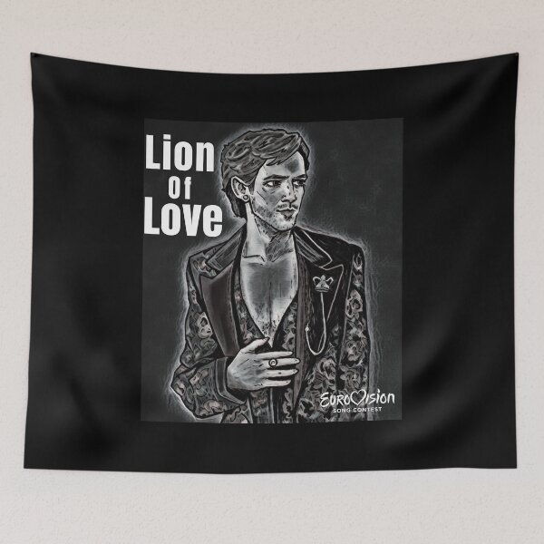 Item preview, Eurovision Song Contest the story of Fire Saga - Lion of love designed and sold by Monkyra.