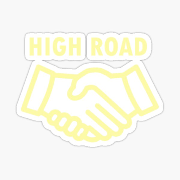 "Victory B Drew Dirksen Merch High Road Logo Essential T-Shirt" Sticker ...