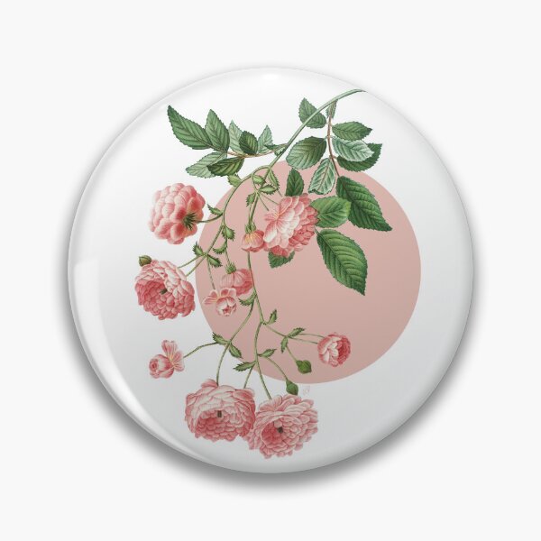 Item preview, pink florals designed and sold by ebzil studio.