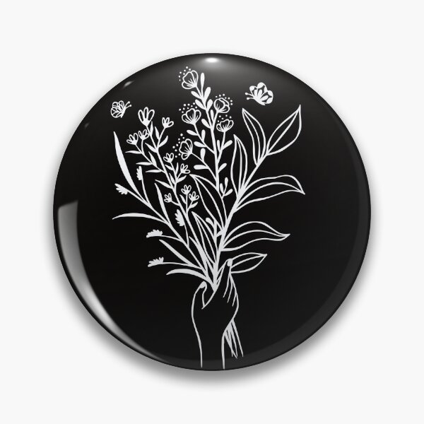 Item preview, Bouquet of Flowers - White Flowers held- Bouquet of Love - Dark background designed and sold by NotUrAverageART.
