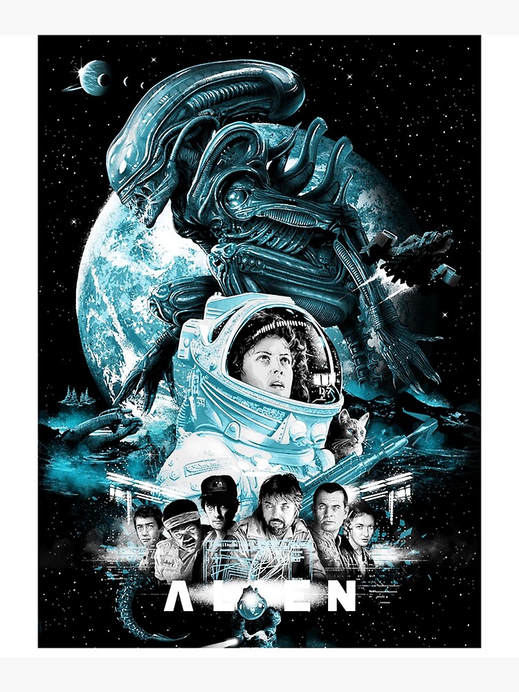 "Alien Movie Vintage 70s" Poster for Sale by Escobar6408 | Redbubble