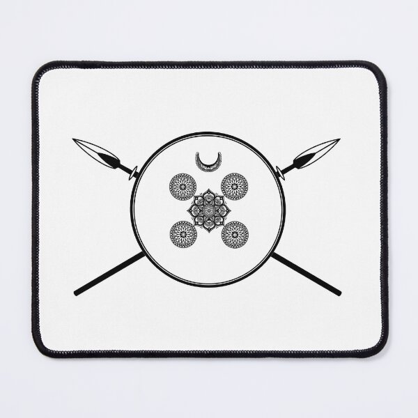 Item preview, Mandala Dhal Shield with Spears designed and sold by FordeMA.
