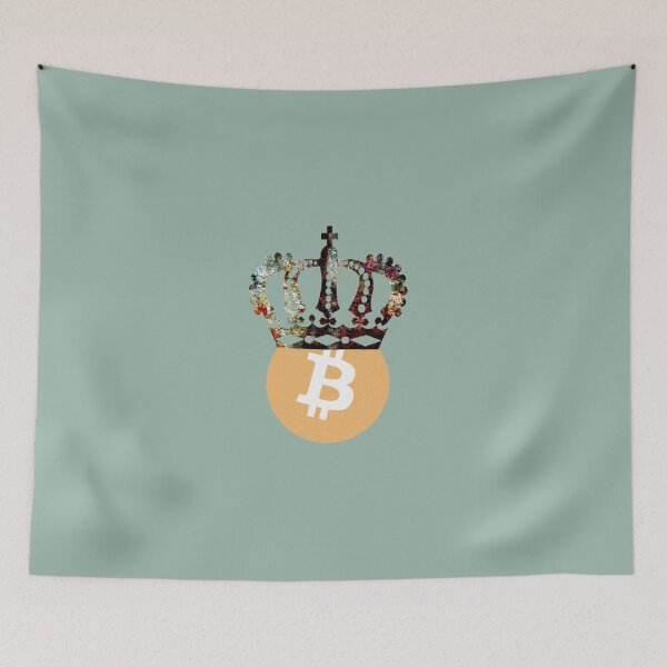 Item preview, Bitcoin Queen designed and sold by Crypmetal.