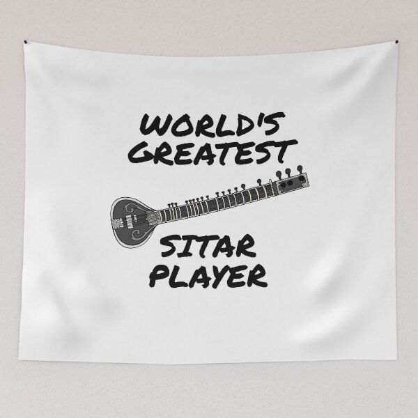 Item preview, World's Greatest Sitar Player Sitarist Musician designed and sold by doodlerob.