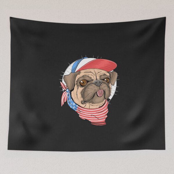 Item preview, R Place American 2022, Memorial Day - Dog Design designed and sold by DHAMMISTYLES.