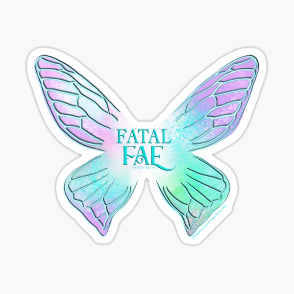Fatal Fae Wings Sticker