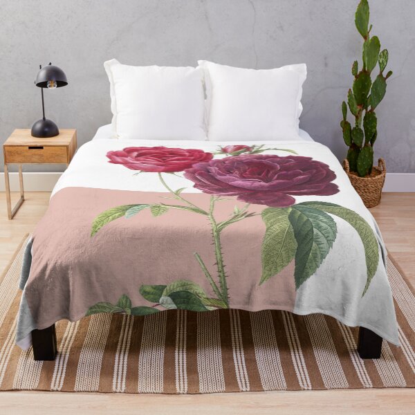 Item preview, pink and red florals designed and sold by ebzil studio.