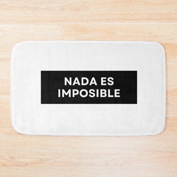 Item preview, Nada es imposible  designed and sold by explorecity.